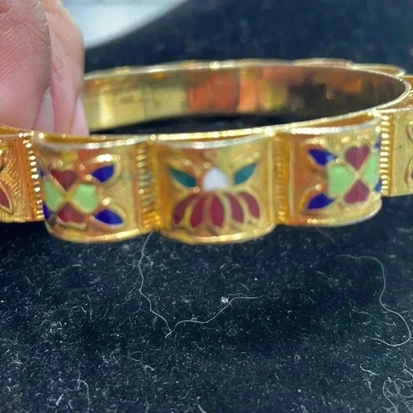 Indian kundan bangel - Picture 4 of 6